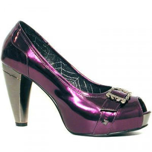  METALLIC LILA, PLATAFORMA TACON ROCK ACERO - 