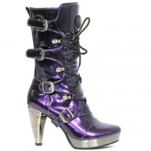  METALLIC LILA, PLATAFORMA TACON ROCK ACERO - 