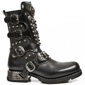  ITALI NEGRO, NOMADA NEGRO, MOTOROCK NEGRO ACERO - 