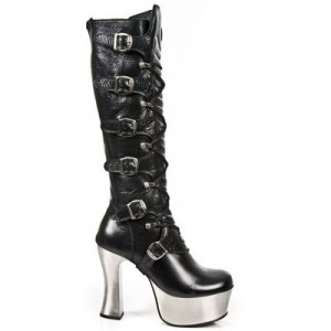  M.DK012-S1 ITALI NEGRO, NOMADA NEGRO, DARK METAL TACON ACERO - 