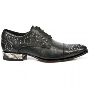  BUFALO NEGRO, VIP-1 NEGRO, SUELA ACERO, TACON VIP - 
