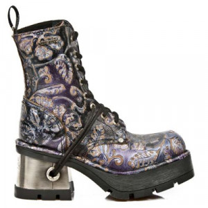  VINTAGE FLOWER LILA, PLANING NEGRO M8 ACERO - 