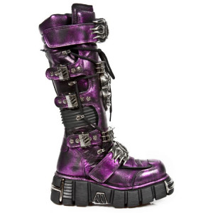 M.1064-C1 BOX FUCSIA METAL TOWER NEGRO ACERO - 
