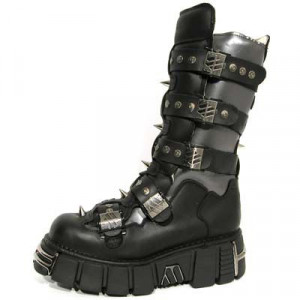  134 ITALI NEGRO ANTIC ACERO TOWER NEGRO - 