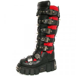  151 ITALI NEGRO CHAROL ROJO TOWER NEGRO ACERO - 