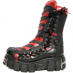  180 ITALI NEGRO NOMADA ROJO TOWER NEGRO ACERO - 