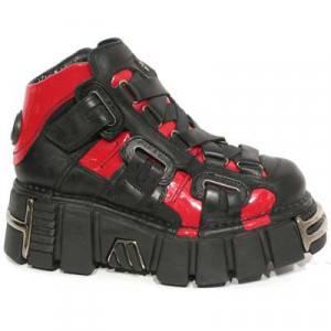  183 ITALI NEGRO CHAROL ROJO TOWER NEGRO ACERO - 