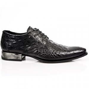  M.2243-C10 AFRICA NEGRO VIP-1 NEGRO SUELA ACERO TACON VIP AC - 