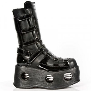  M.309 ITALI NEGRO, CHAROL NEGRO LISO, NEW SPACE - 