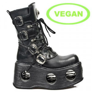  M.373-VC2 VEGAN NEGRO PLATAFORMA NEW SPACE - 