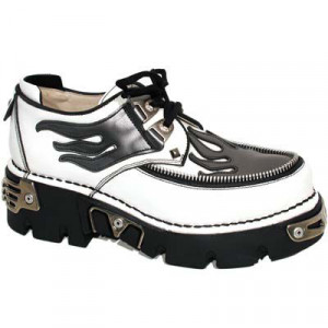  387 ANTIK BLANCO Y ACERO REACTOR NEGRO TOBERAS - 