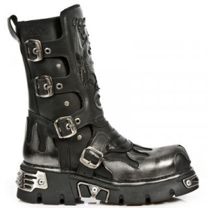  M.600-C10 ITALI NEGRO Y ANTIC ACERO, REACTOR NEGRO TOBERAS - 