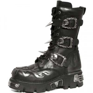  726 ITALI NEGRO PULIK ACERO REACTOR NEGRO TOBERAS - 