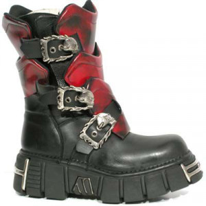  740 ITALI NEGRO PULIK ROJO TOWER NEGRO ACERO - 