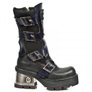  747 ITALI NEGRO ANTIK MORADO PLANING NEGRO M8 ACERO - 