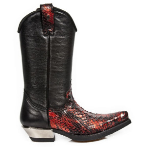  M.7800PT-C2 PYTHON RETICULATUS ROJO NOMADA NEGRO WEST NEGRO - 