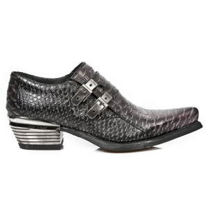  M.7934PT-C3 SERPENTE MAKI LILA WEST NEGRO ACERO TACON DALLAS - 
