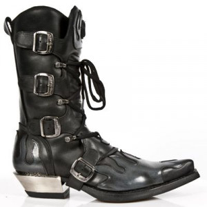  M.7935-C1 ITALI NEGRO, ANTIK ACERO, WEST NEGRO ACERO - 