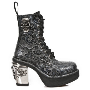  M.8358-S6 OAKNUTS ACERO, PLATAF NEGRO TACON SKULL ACERO - 
