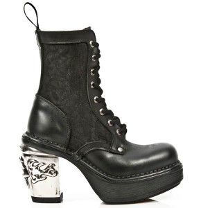  M.8363-C6 ITALI NEGRO NAPA NEGRO ENCAJE 54 PL NRK SKULL ACER - 