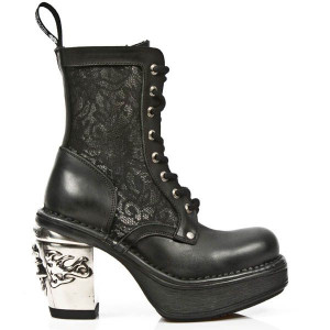  M.8363-C7 ITALI NEGRO BOX PLANE ENCAJE 54 PL NRK SKULL ACERO - 