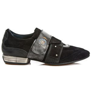  M.8401-R11 VELOUR NEGRO ANTIK ACERO IT NEGRO TPU NEGRO SNOB - 