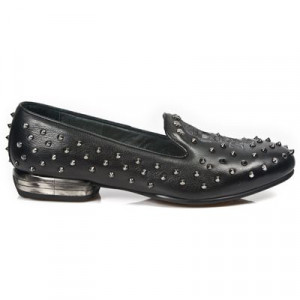  M.8412-Z2 NOMADA NEGRO, CON BORDADOS, TPU SNOB,TACON ACERO - 