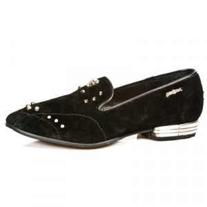  M.8413-C1 VELOUR NEGRO TPU NEGRO SNOB TACON ACERO - 