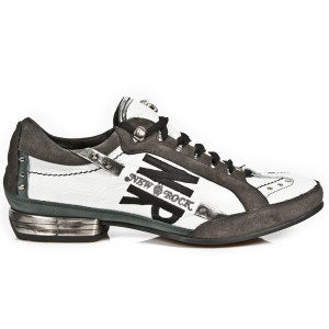  M.8426-C10 VELOUR GRIS NAPA BLANCA GALIA GRIS BOX PLANE SNOB - 
