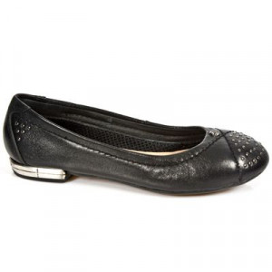  M.BL002-C4 NAPA NEGRA TPU NEGRO BAILARINAS TACON BL ACERO - 