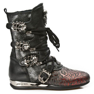  M.HY017-C3 VINTAGE FLOWER ROJO NOMADA NEGRO BOX PER HYBRID N - 
