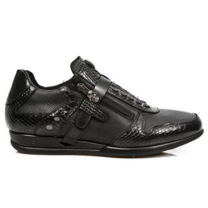  M.HY028-S1 PITON LUX NEGRO, ITALI NEGRO DIAMANTE GRABADO OX - 