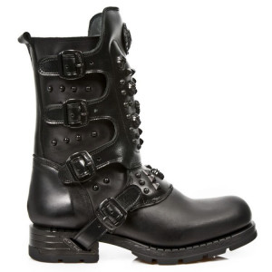  M.MR019-C3 ITALI NEGRO, NOMADA NEGRO, MOTOROCK NEGRO GRAFITO - 
