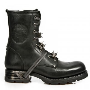 M.MR026-C1 ITALI NEGRO MOTOROCK NEGRO TACON ACERO - 