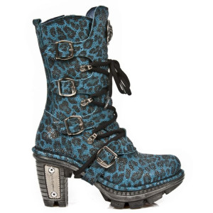  M.NEOTR005-C8 LEO GLITTER AZUL NEOTRAIL ACERO - 