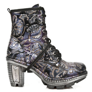  M.NEOTR008-S4 VINTAGE FLOWER LILA, RIB NEGRO, NEOTRAIL ACERO - 