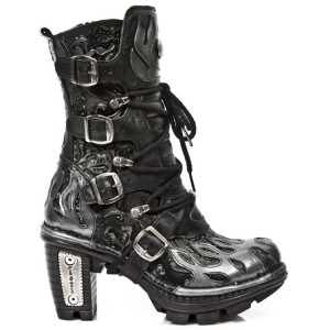  M.NEOTR009-C1 VINTAGE FLOWER NEGRO NOMADA NEGRO PULIK ACERO - 