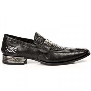  M.NW113-C2 PITON NEGRO BUFALO NEGRO ENCOG VIP1 NEGRO SUELA A - 