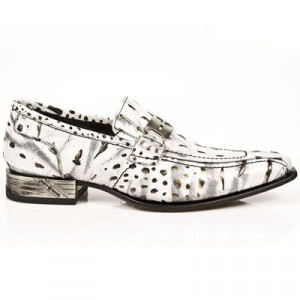  M.NW113-C9 AFRICA BLANCO VIP1 NEGRO SUELA ACERO TACON VIP AC - 