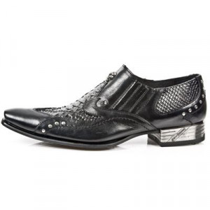  M.NW118-C10 NOMADA NEGRO, PITON NEGRO, VIP-1 SUELA ACERO T - 