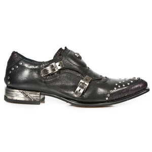  M.NW124-C1 SERPENTE MAKI LILA NOMADA NEGRO TACON VIP ACERO - 