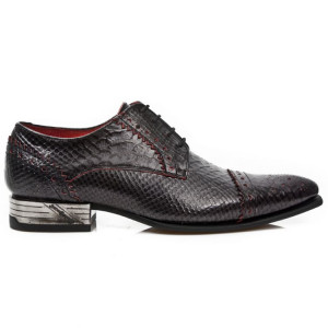  M.NW134-C2 PITON NEGRO GRAFITO REVESS ROJO VIP1 GUM NEGRO TA - 