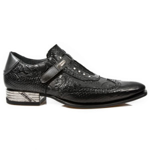  M.NW137-C3 PITON NEGRO VINTAGE FLOWER NEGRO PULIK ACERO ELAS - 