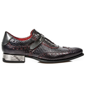  M.NW138-C2 PITON NEGRO GRAFITO REVESS ROJO,COCO NEGRO GRAFIT - 
