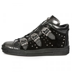  M.PS007-C2 PULIK ACERO NOMADA NEGRO VELOUR NEGRO PISA NEGRO - 