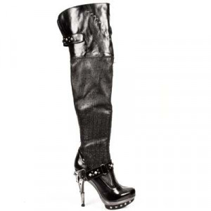  M.PUNK015-C1 NOMADA NEGRO NAPA RASG NEGRA PL GRAFITO PUNK PI - 