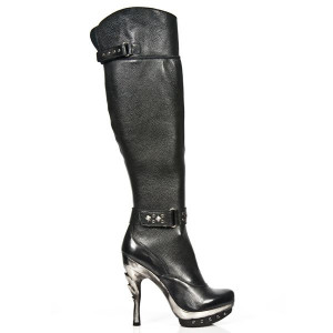  M.PUNK016-C2 NOMADA NEGRO PL ACERO PUNK GARRAS TACON COBRA A - 
