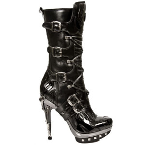  M.PUNK023-C10 NOMADA NEGRO CHAROL NEGRO PL GRAFITO PUNK PIR - 