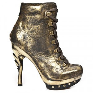  M.PUNK025-C7 BOX OROMANE LEOPARDO MARRON PL ORO PUNK COBRA G - 