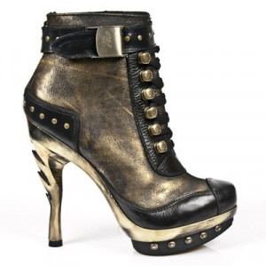  M.PUNK028-C10 NOMADA NEGRO BOX OROMANE PL ORO PUNK COBRA ORO - 
